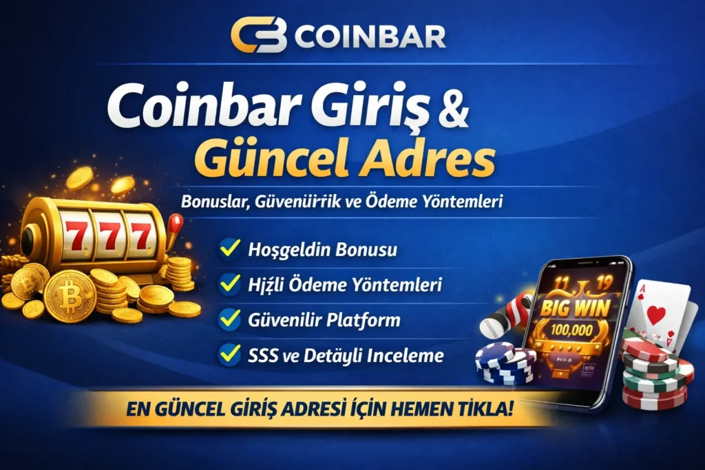 Coinbar Giriş Adresi